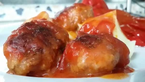 Ćufte u sosu – zapečene u rerni