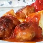 Ćufte u sosu – zapečene u rerni | Istaknuta slika 1/4 | Domaće, ćufte, u, paradajz, sosu