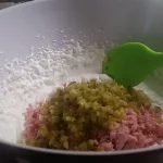 Stuffed zucchini roll | Filling the rolls | Step 5 | Image 5/10