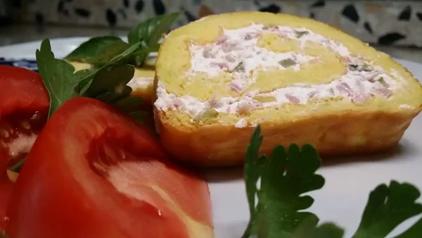 Punjeni rolat od tikvica