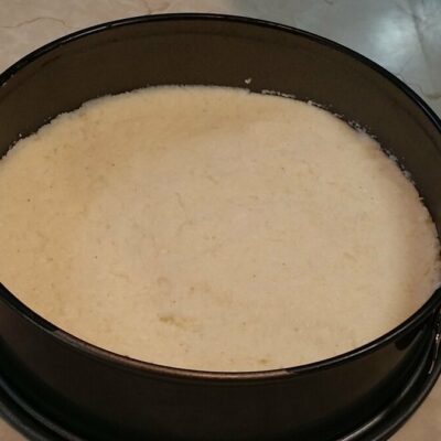 Griz torta sa vanil kremom | Podloga za tortu od griza | Postupak 2 | Slika 3/3
