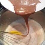 Mančmelou čoko-plazma torta | Priprema podloge za tortu | Postupak 1 | Slika 3/6