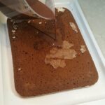 Kremasta torta sa plazma keksom | Pečenje kore | Postupak 2 | Slika 4/4