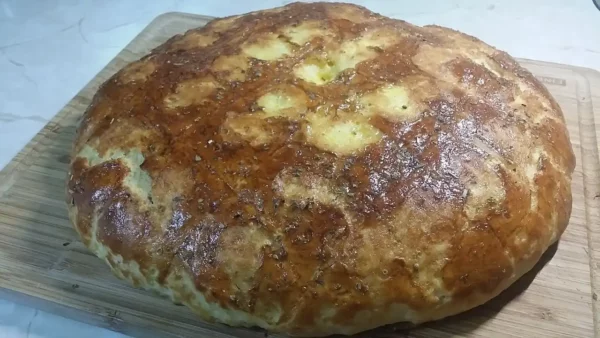 Pogača sa margarinom i oreganom | Istaknuta slika 1/3 | Aromatična, domaća, pogača, prava, harmonija, starinskog, ukusa