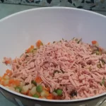 Ruska salata sa šunkom | Priprema salate | Postupak 2 | Slika 2/5