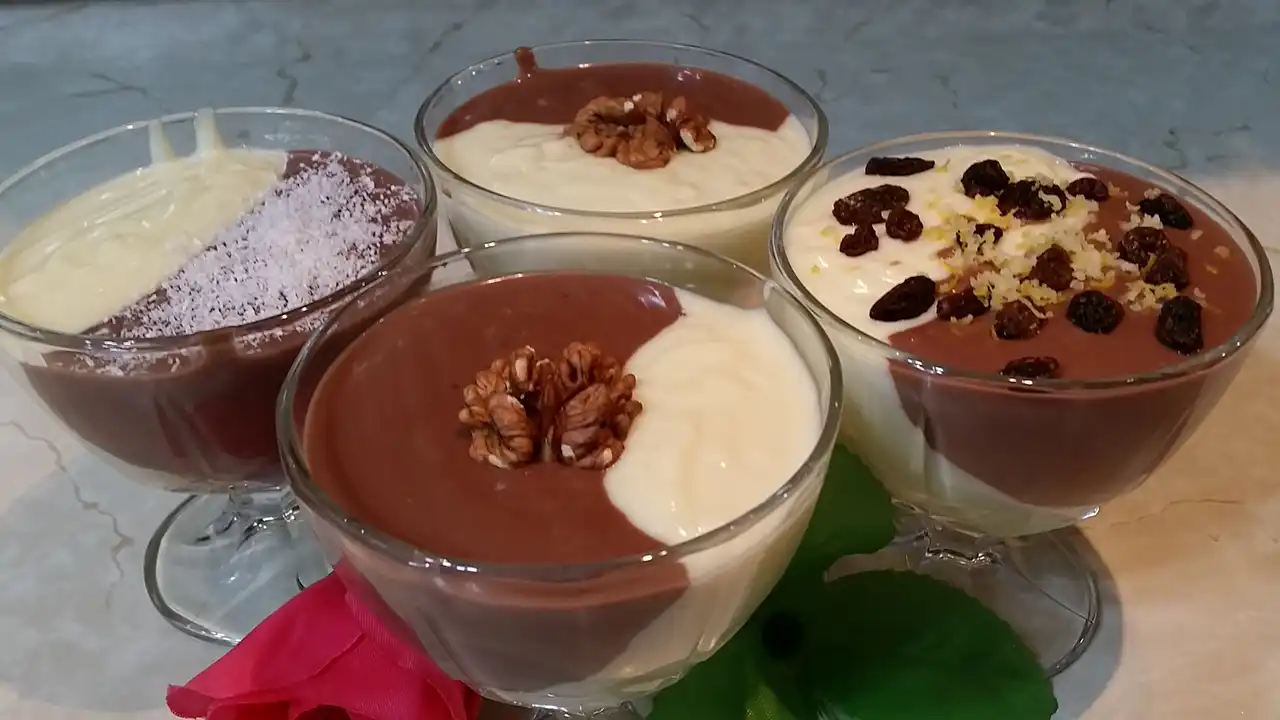 Monte desert u čaši | Istaknuta slika 1/4 | Savršena, harmonija, čokolade, i, vanile, kermasti, užitak