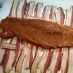Punjeni svinjski filet za prazničnu trpezu | Punjenje fileta -priprema slanine | Postupak 6 | Slika 4/4