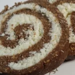 Kokos rolat sa čokoladom | Istaknuta slika 1/4 | Brza, i, jednostavna, poslastica, bez, pečenja