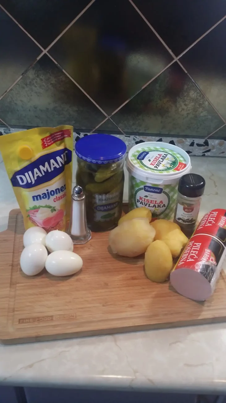 Mimoza salata | Istaknuta slika 4/4 | Ruski, šarm, na, tanjiru, slobodna, kreativnost