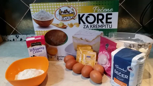 Krempita na starinski način | Istaknuta slika 4/4 | Savršeno, ukusna, domaća, krempita, kao, kod, bake