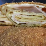 Pohovane palačinke punjene sirom i šunkom | Istaknuta slika 1/4 | Harmonija, kremastog, hrskavog, i, slanog