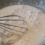 Torta beli anđeo | Priprema prvog fila | Postupak 1 | Slika 3/7