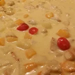 Spajanje sastojaka | Postupak 6 | Slika 3/4 Pirinač Kazimir sa voćem | Spajanje sastojaka | Postupak 6 | Slika 3/4