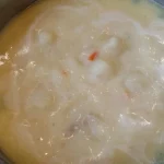 Bela čorba sa piletinom i povrćem | 2/5 Bela čorba sa piletinom i povrćem | Istaknuta slika 2/5 | Razno, povrće, i, pileće, meso, u, jednoj, šerpi