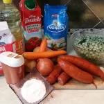 Grašak sa kobasicama | Istaknuta slika 4/4 | Gusto, varivo, kao, hranljiv, obrok