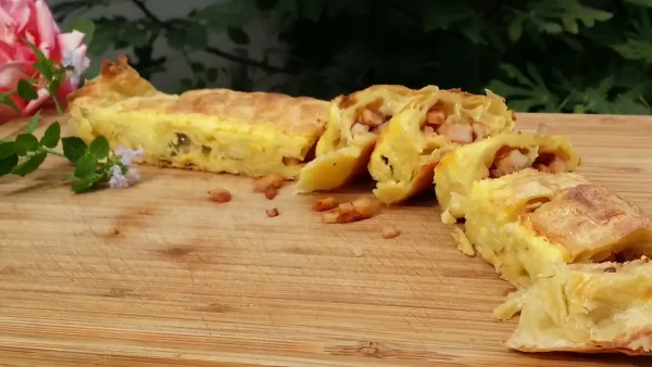Rolovana seljačka pita sa piletinom | Istaknuta slika 2/4 | Praktična, užina, iz, seoskog, doma, savršeno, rešenje, za, poneti