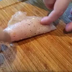 Pileće šnicle sa parmezanom | Priprema mesa | Postupak 1 | Slika 7/8