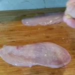 Pileće šnicle sa parmezanom | Priprema mesa | Postupak 1 | Slika 5/8