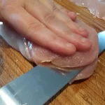 Pileće šnicle sa parmezanom | Priprema mesa | Postupak 1 | Slika 3/8