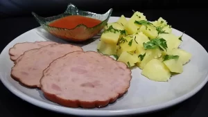 Barena dimljena šunka u mrežici
