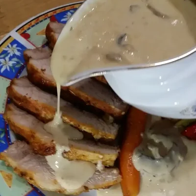 Sos od pečuraka | Serviranje | Postupak 4 | Slika 3/3