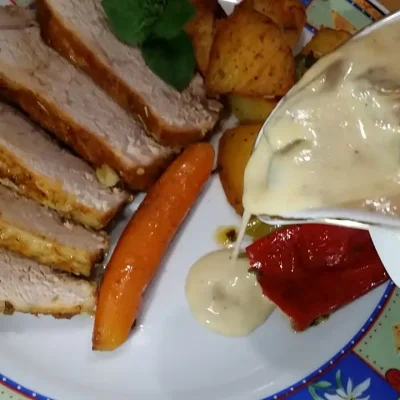 Sos od pečuraka | Serviranje | Postupak 4 | Slika 2/3