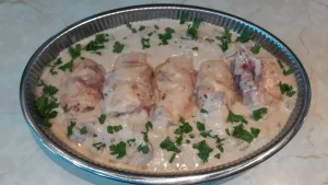 pilece rolnice u sosu od pecuraka 1 - recipe photo- Istaknuta slika