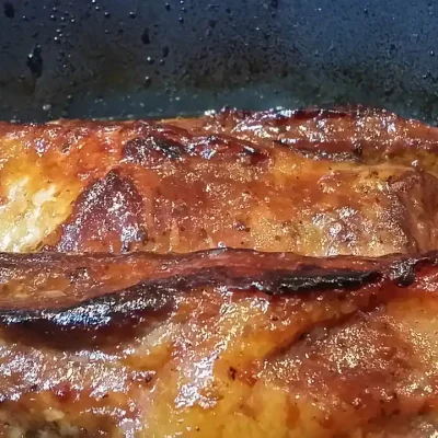 Slika vezana za svinjska rebra u bbq sosu i povrcem iz rerne